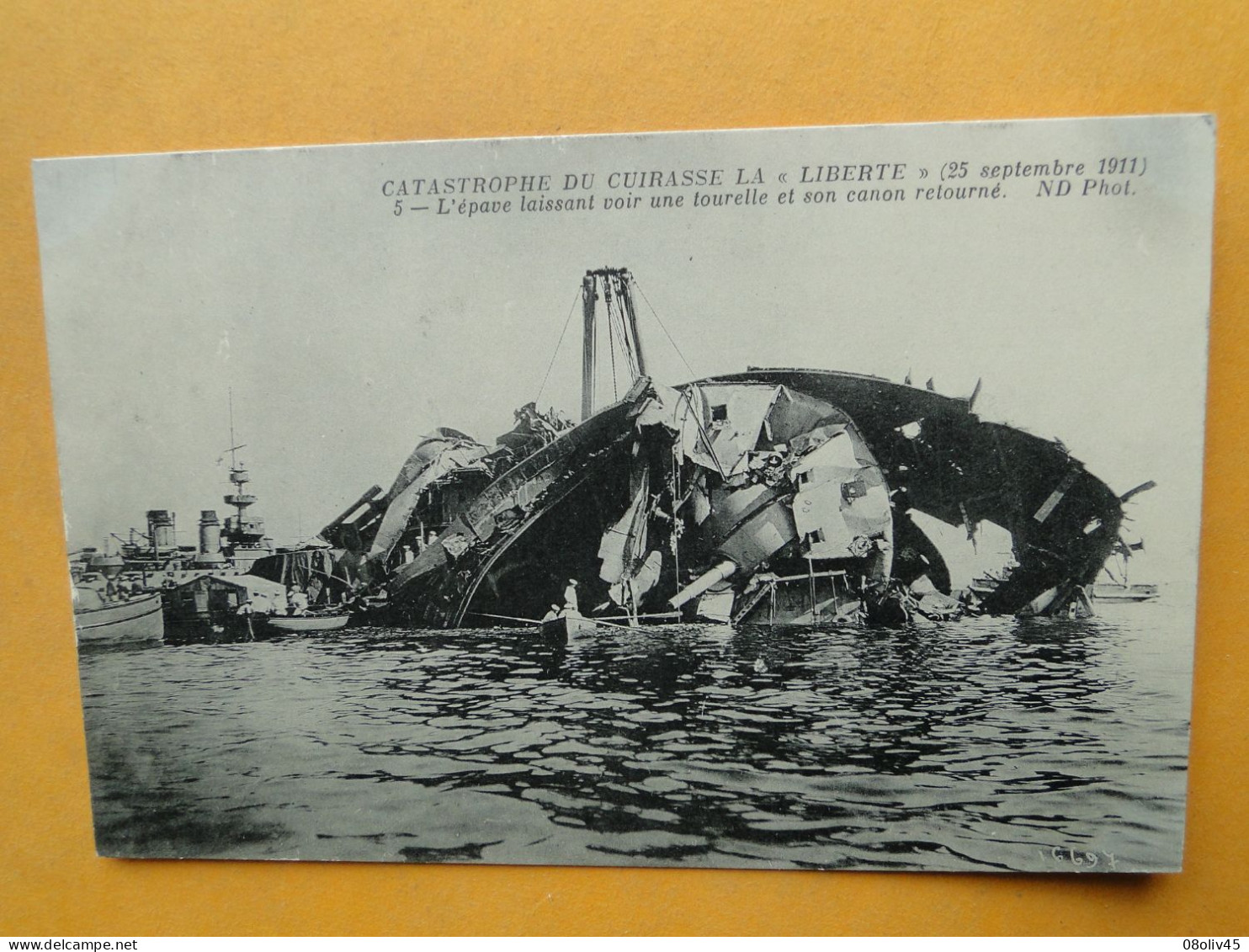 TOULON -- Lot De 4 Cpa Différentes - Catastrophe Du Liberté Le 25-9-1911 - BEL ENSEMBLE - A SAISIR !! - Catástrofes