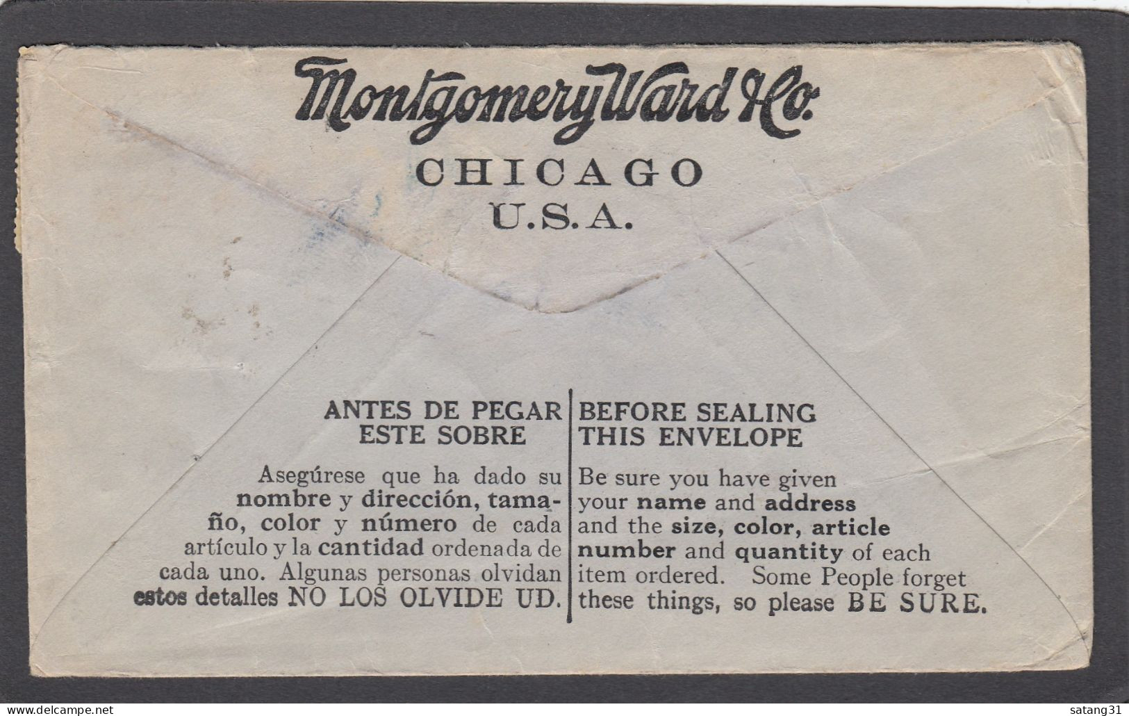 LETTRE  DE HAMPSTEAD,ST. MARY POUR CHICAGO,U.S.A.,1927. - Jamaica (...-1961)