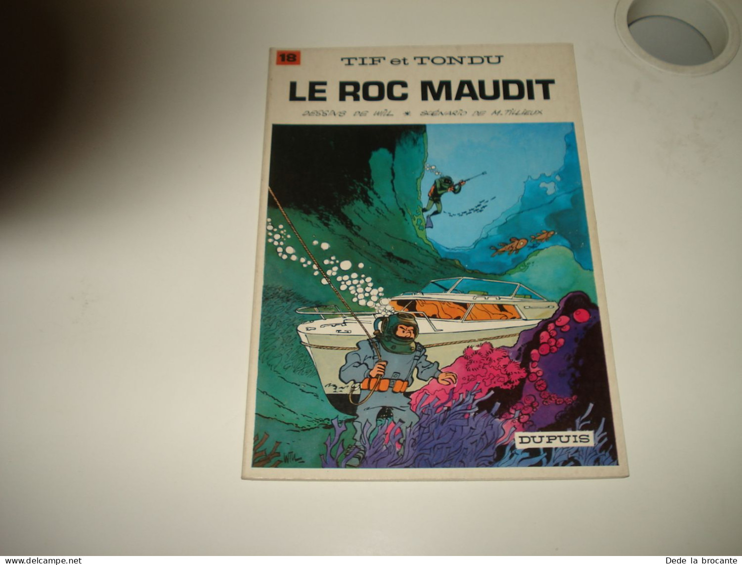 C55 / Tif Et Tondu N° 18 " Le Roc Maudit " - Réédition De 1980 - Comme Neuf - Tif Et Tondu