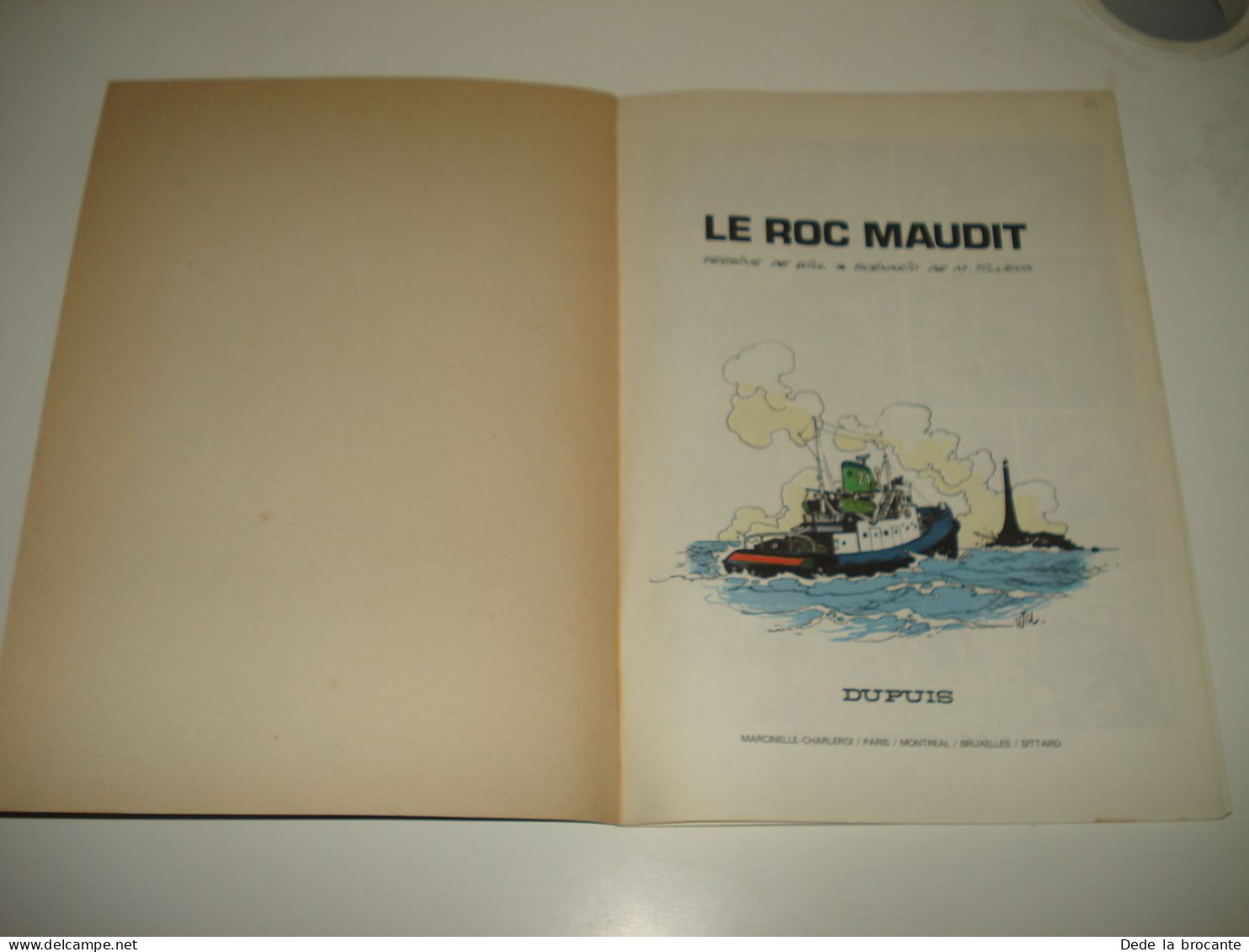 C55 (2)  / Tif Et Tondu N° 18 " Le Roc Maudit " - Réédition De 1978 - Comme Neuf - Tif Et Tondu