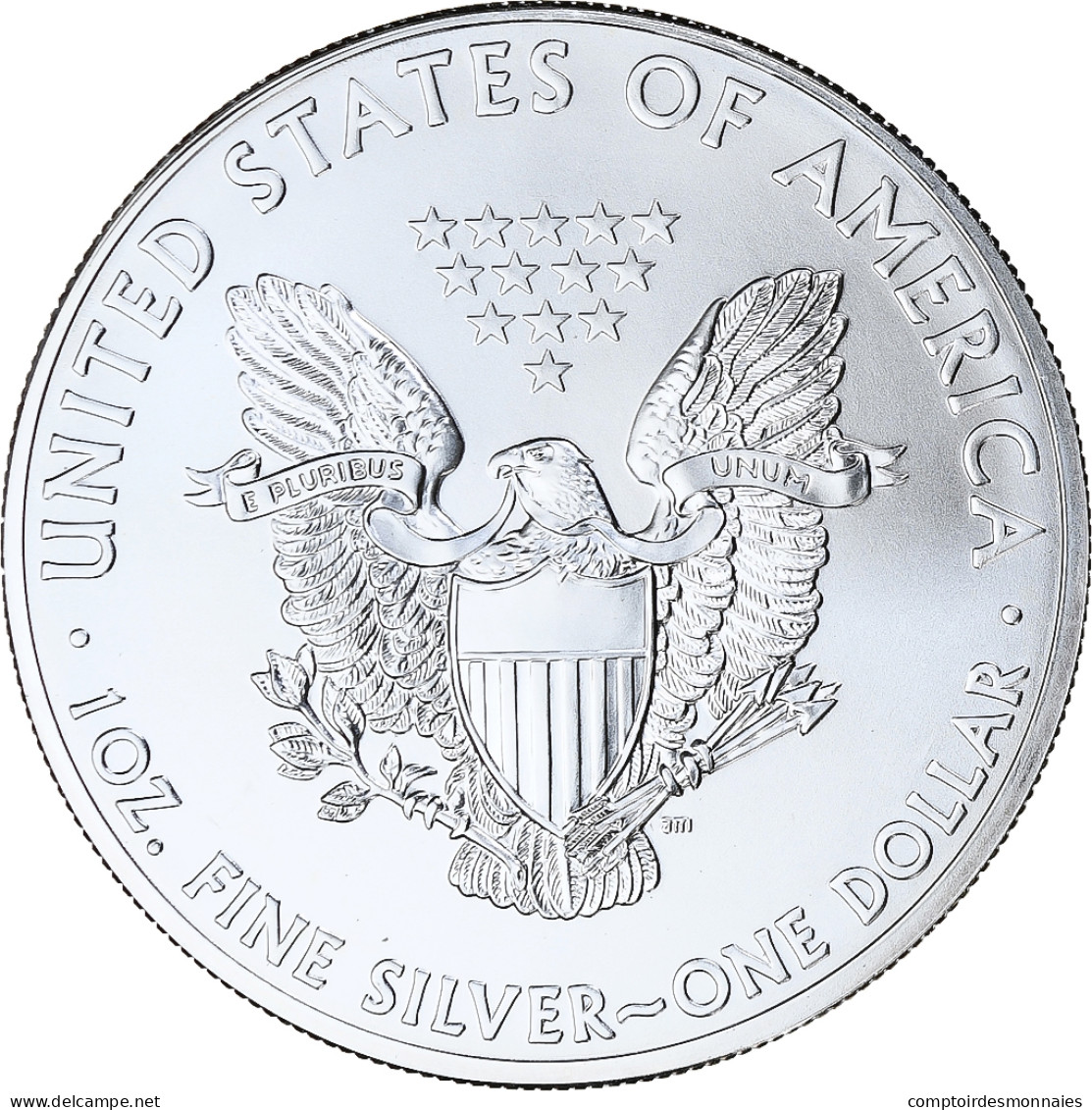 États-Unis, 1 Dollar, 1 Oz, Silver Eagle, 2012, Philadelphie, Argent, FDC - Argent