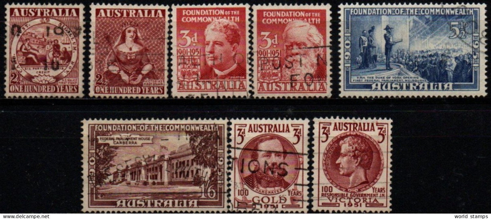 AUSTRALIE 1950-1 O - Gebruikt