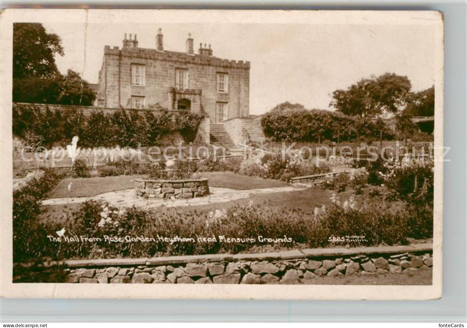 43010540 Heysham Lancaster Hall From Heysham Head Rose Garden  - Autres & Non Classés