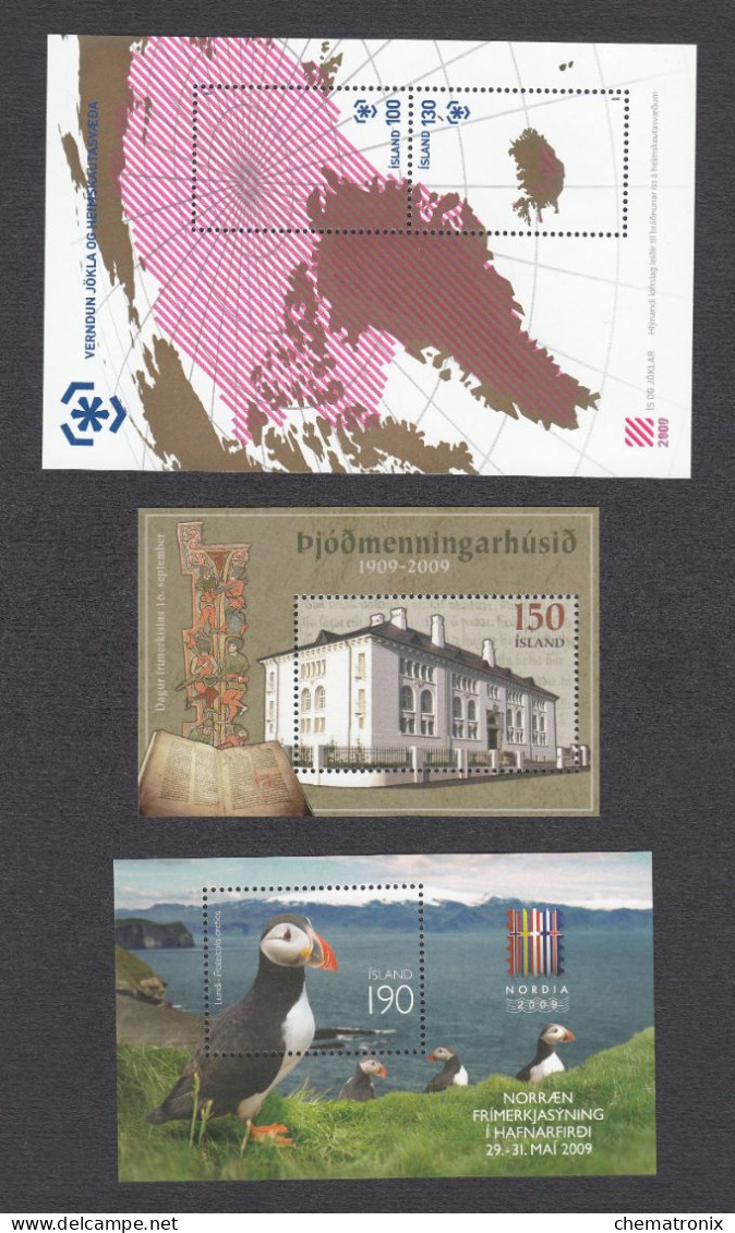 Island 2009 - Colección -  MNH ** - Komplette Jahrgänge