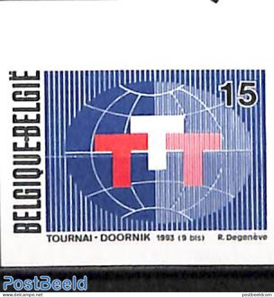 Belgium 1993 Wall Carpet Woavers Triennale 1v, Imperforated, Mint NH, Various - Textiles - Nuevos