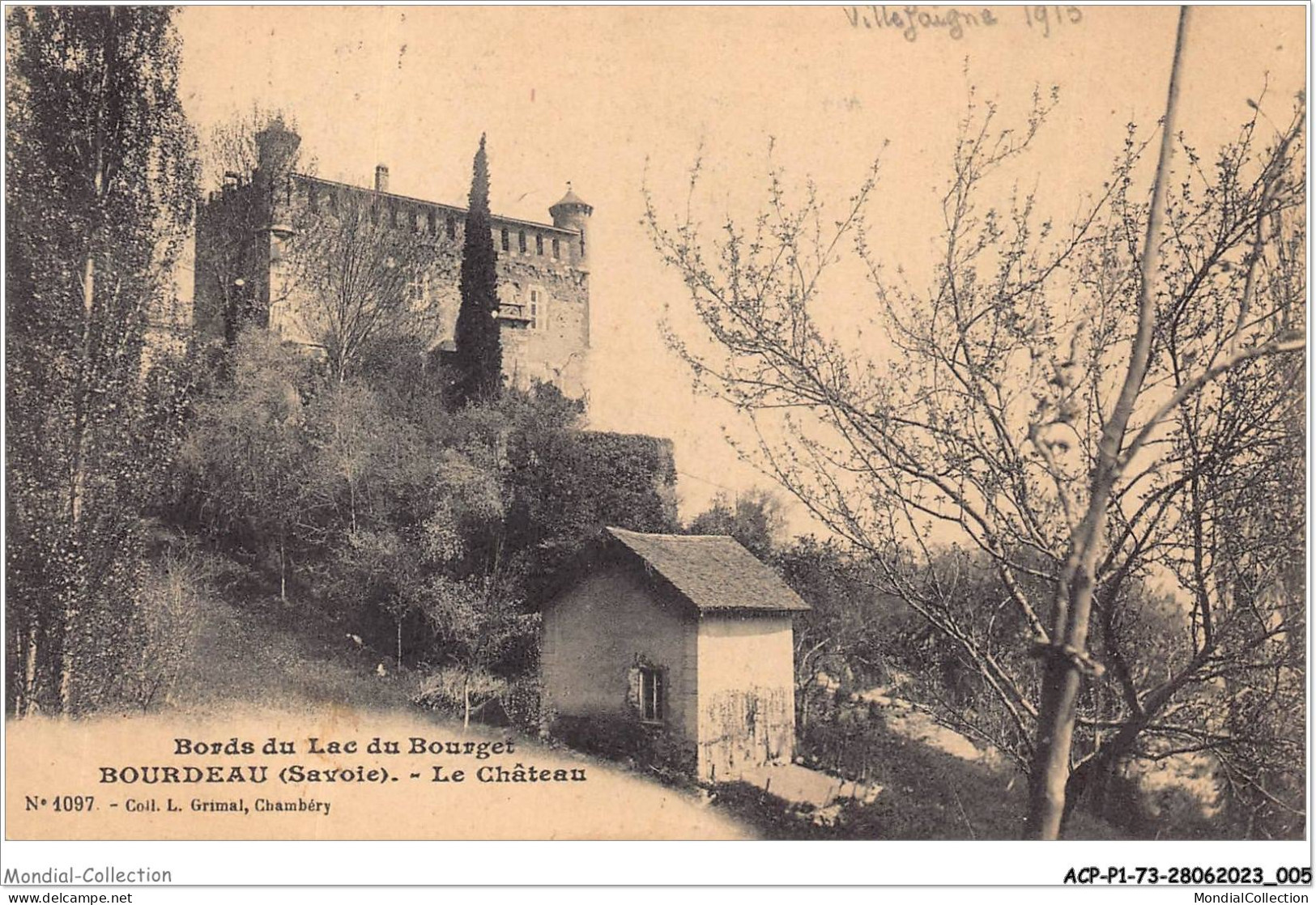 ACPP1-73-0004 - Bords Du Lac Du Bourget -BOURDEAU - Le Chateau - Le Bourget Du Lac