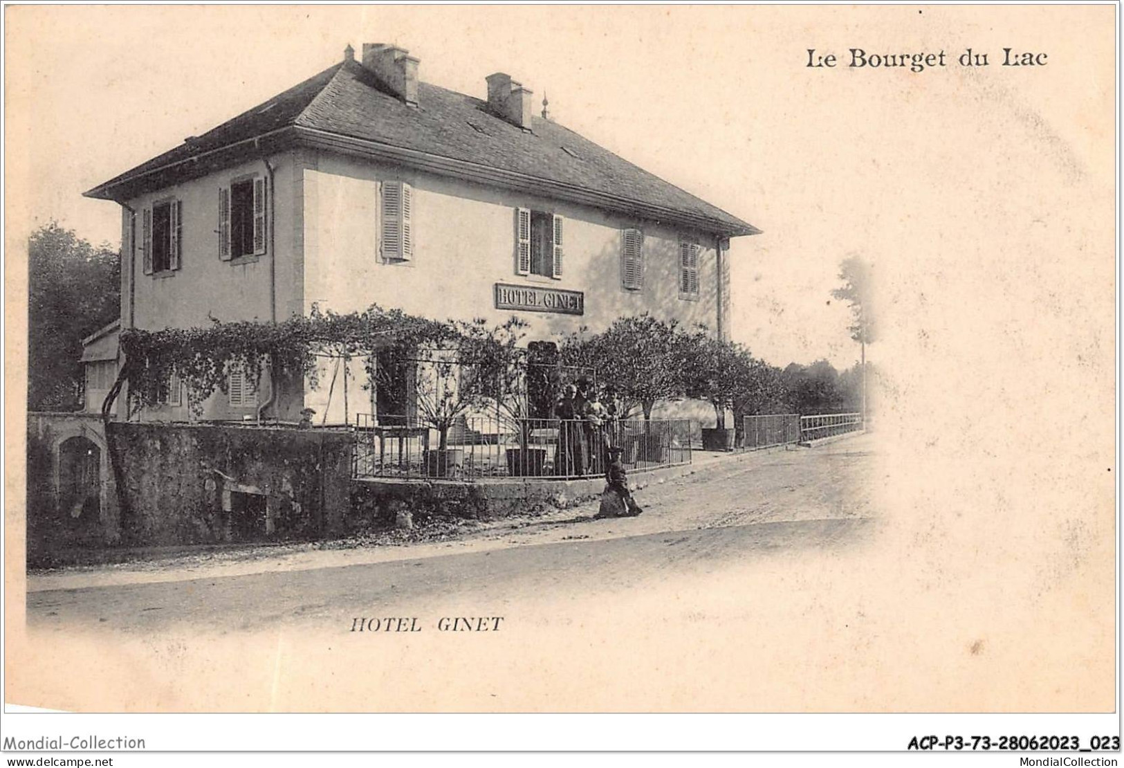 ACPP3-73-0198 - LE BOURGET-DU-LAC  - Hotel GINET - Le Bourget Du Lac