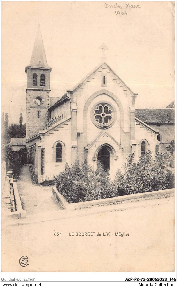 ACPP2-73-0165 - LE-BOURGET-DU-LAC - L'eglise - Le Bourget Du Lac