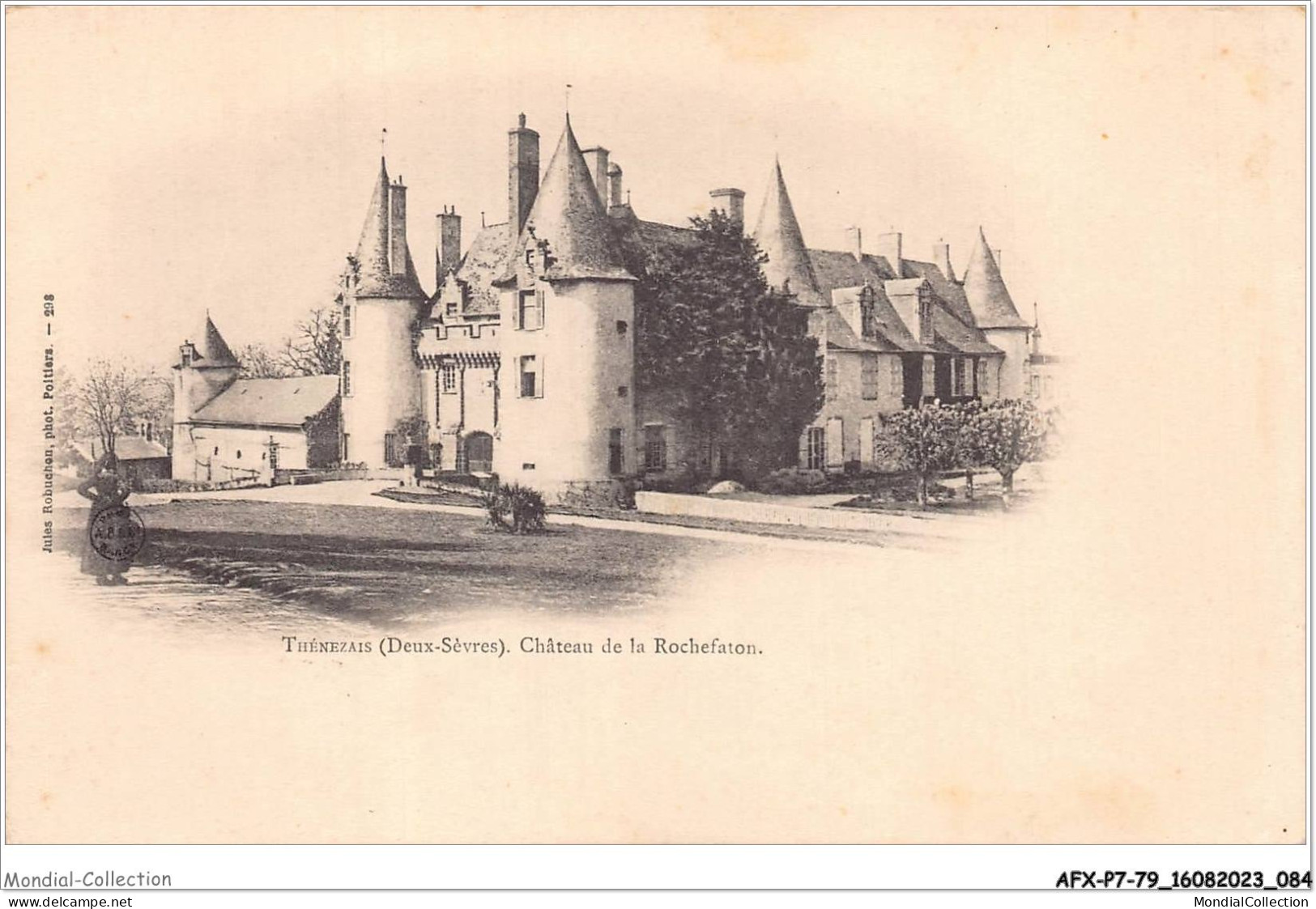 AFXP7-79-0598 - THENEZAY - Chateau De La Rochefaton - Thenezay