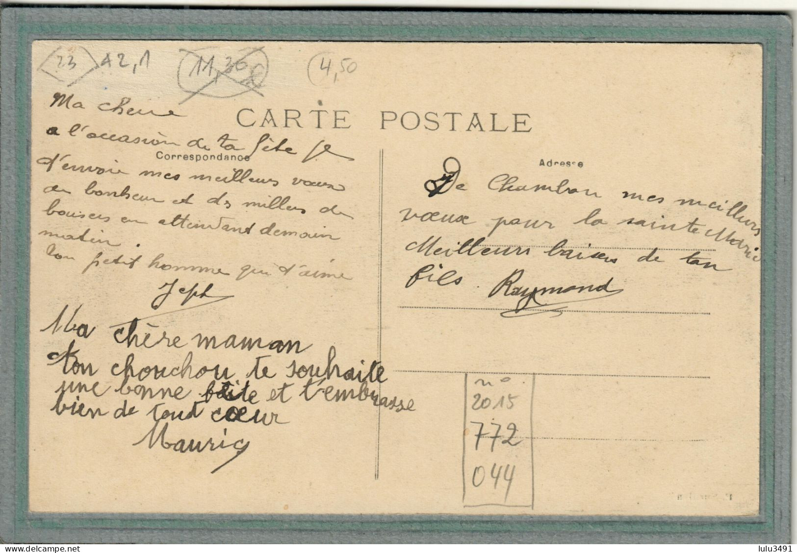 CPA (23) CHAMBON-sur-VOUEIZE - Aspect Du Quartier De La Gravelle En 1910 - Chambon Sur Voueize