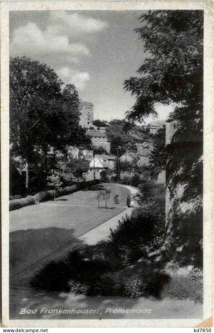 Kyffhäuser/Thür. - Solbad Frankenhausen - Promenade - Kyffhaeuser