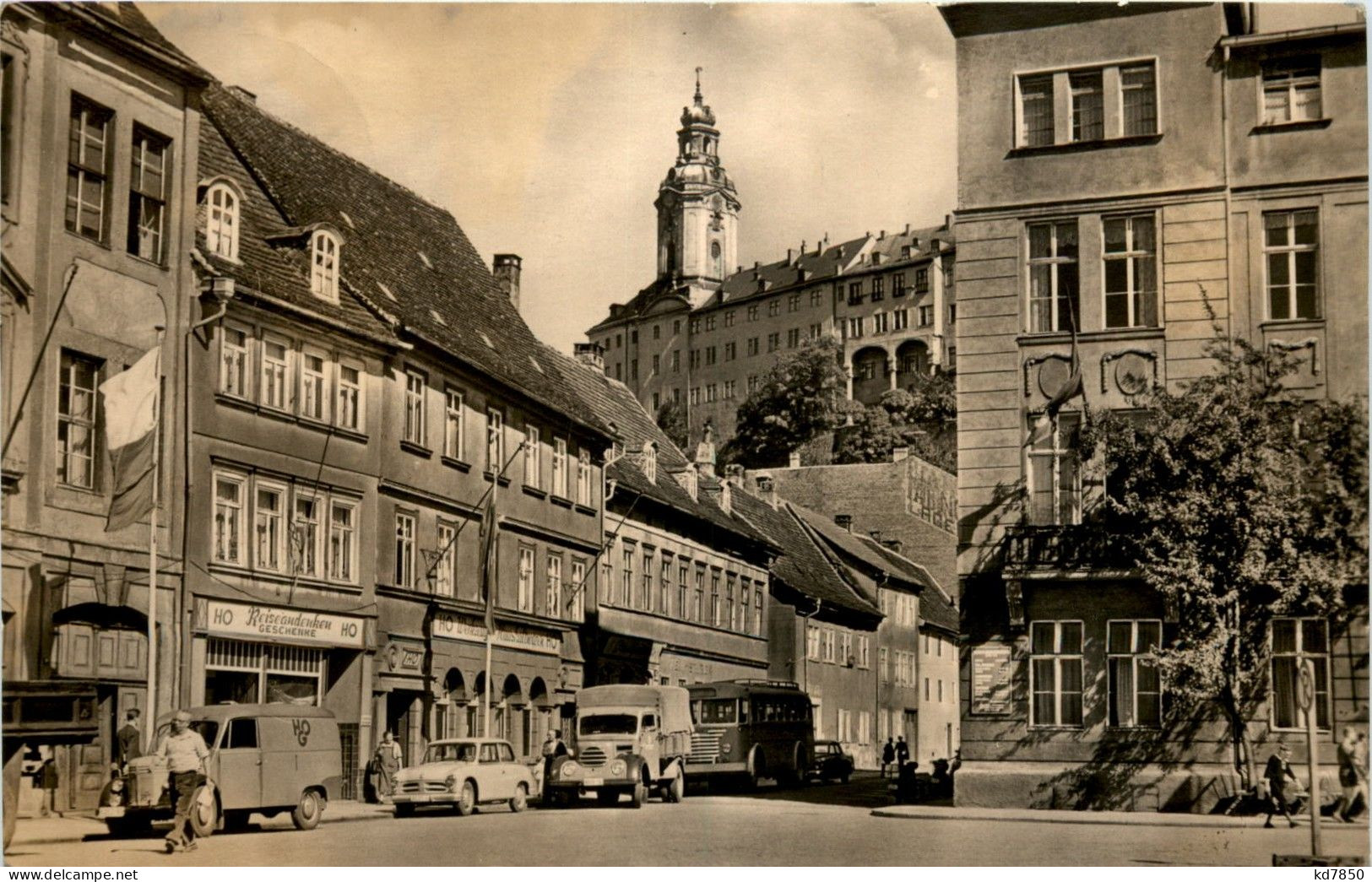 Rudolstadt/Thür. - Blick Vom Markt Zur Heidecksburg - Rudolstadt