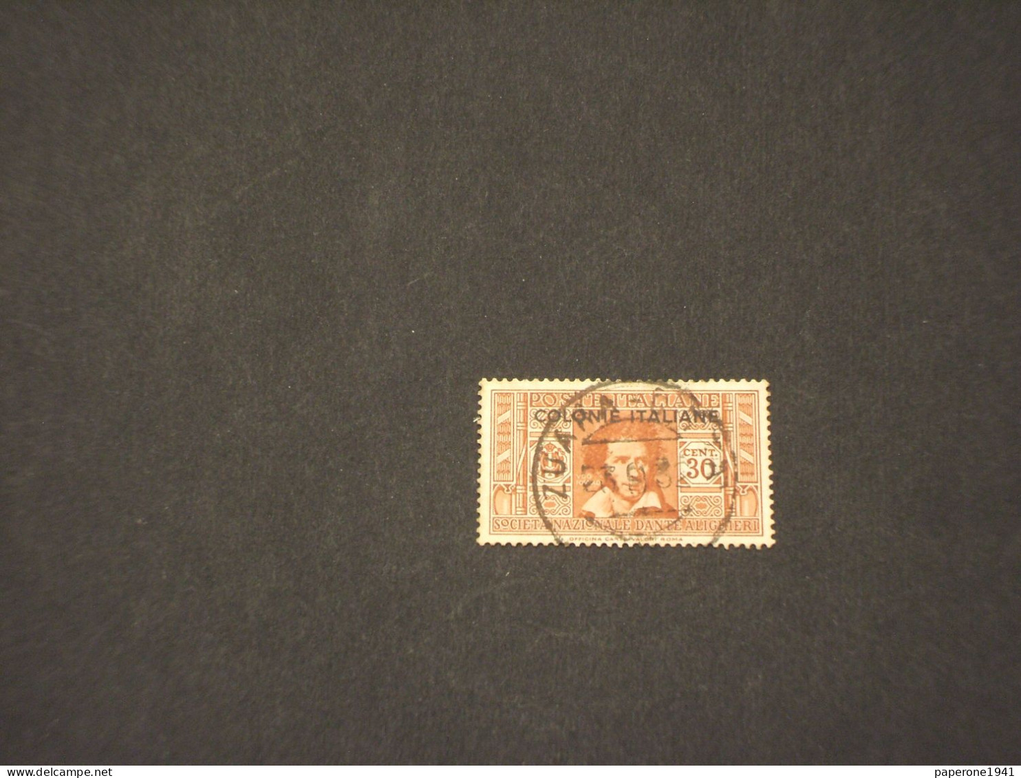 EMISSIONI GENERALI - 1932 DANTE 30 C. - TIMBRATO/USED - Amtliche Ausgaben