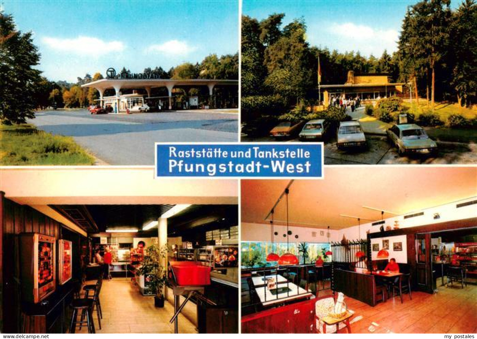 73896946 Pfungstadt Rast Und Tankstelle Pfungstadt West Gastraeume Park Pfungsta - Pfungstadt