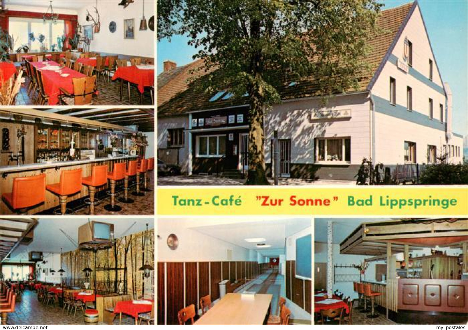 73896115 Bad Lippspringe Tanz-Cafe Zur Sonne Gastraeume Kegelbahn Bad Lippspring - Bad Lippspringe