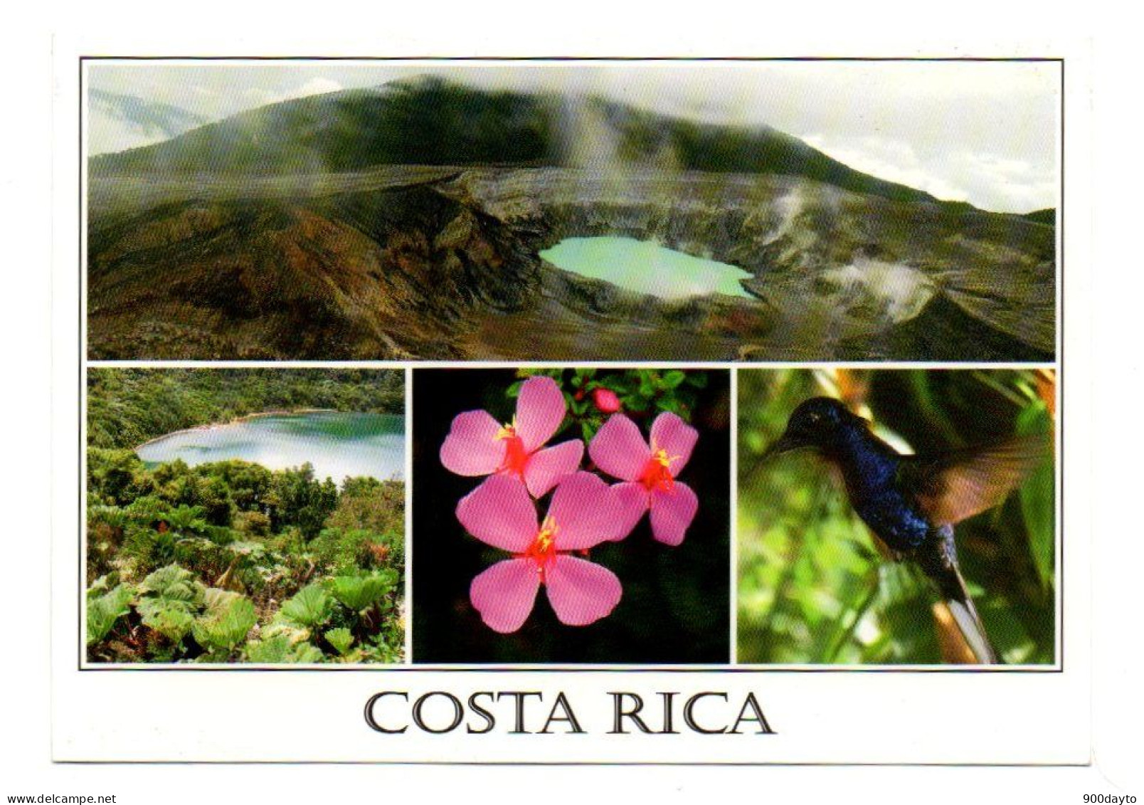 COSTA RICA. Parc National: Volcan Poas. - Costa Rica