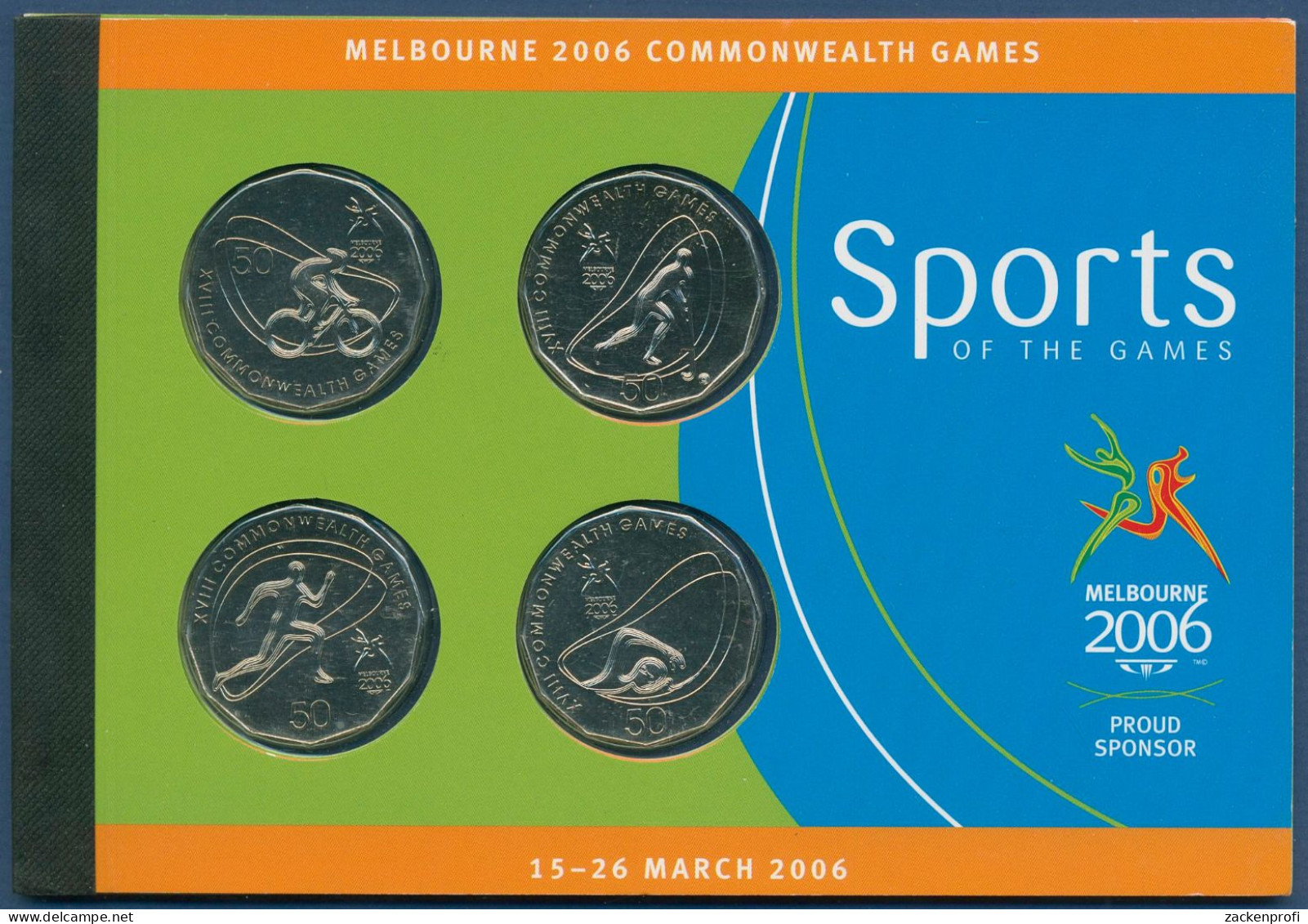 Australien 2006 Commonwealth Games MH 225 Postfrisch (C40394) - Booklets