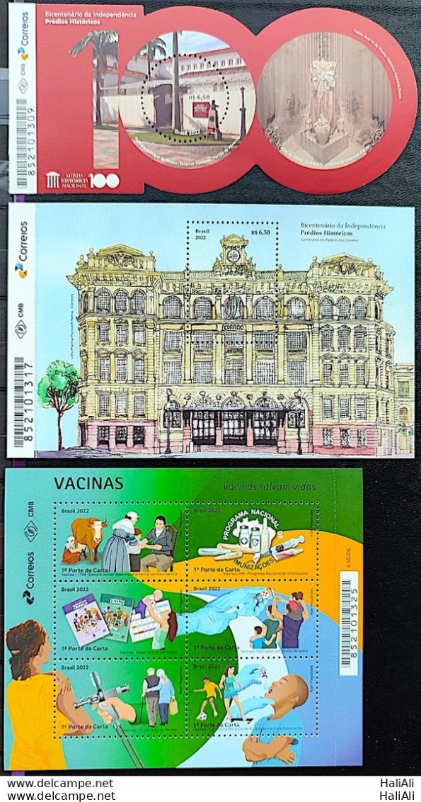 Brazil Collection Stamp Yearpack 2022 Mint - Années Complètes