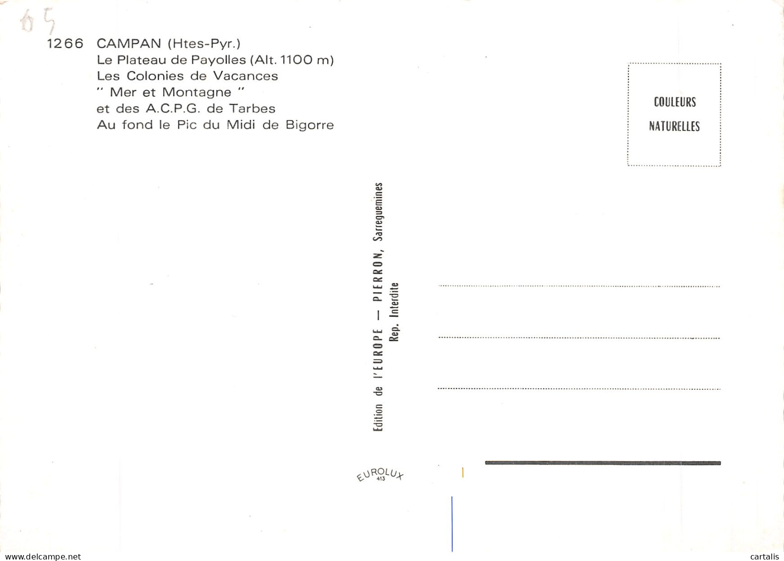 65-CAMPAN-N° 4395-B/0091 - Campan