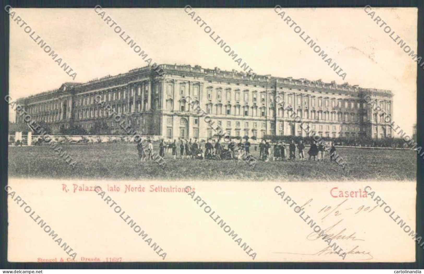 Caserta Città Militari GDF Cartolina ZB3420 - Caserta