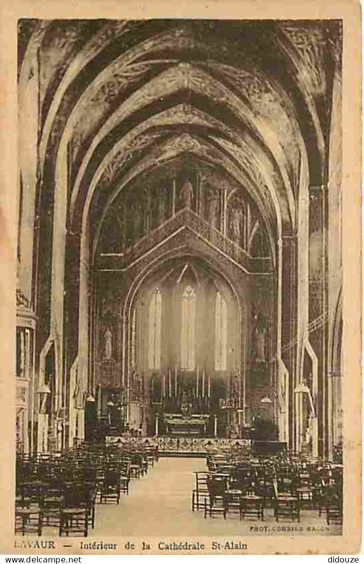 81 - Lavaur - Intérieur De La Cathédrale St-Alain - CPA - Voir Scans Recto-Verso - Lavaur