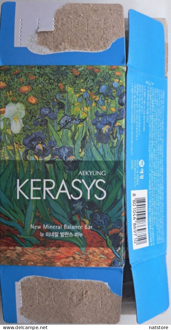 KOREA..SOAP LABEL..KERASYS..NEW MINERAL BALANCE BAR - Labels