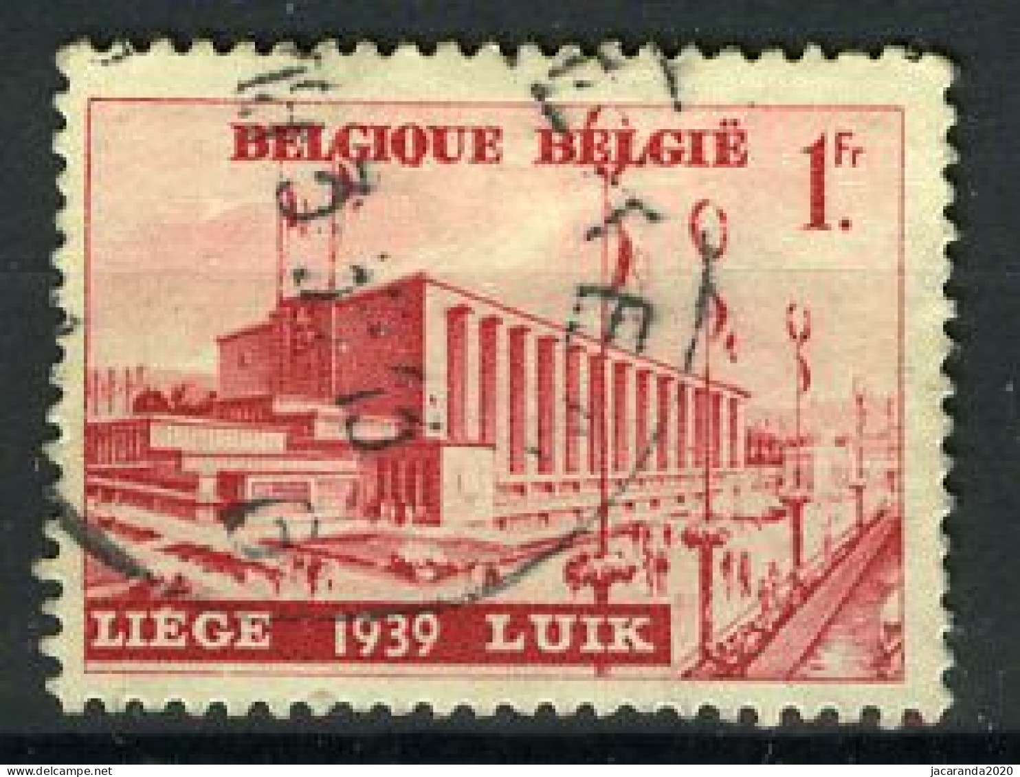 België 485 - Tentoonstellingspaleis - Gestempeld - Oblitéré - Used - Oblitérés