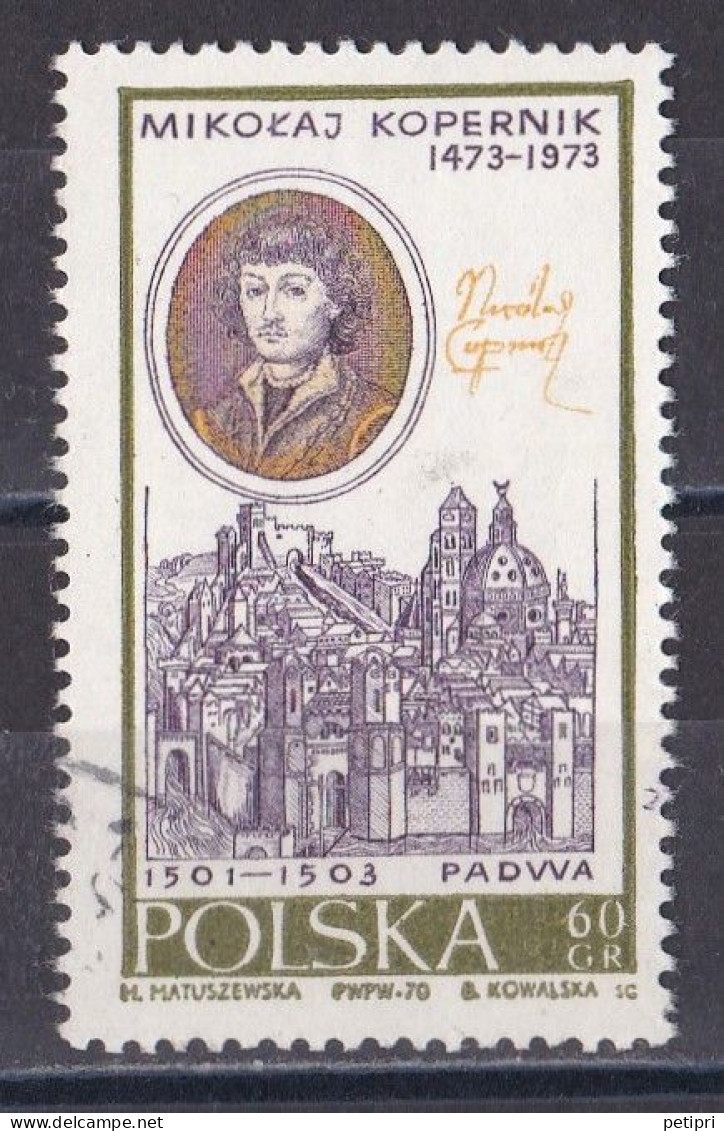 Pologne - République 1961 - 1970   Y & T N °  1864  Oblitéré - Gebraucht