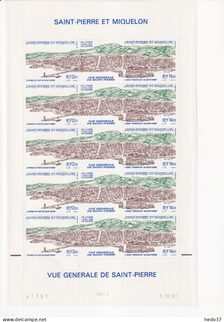 St Pierre Et Miquelon - Ensemble De Timbres En Feuilles à - 50% Sous Faciale - Neufs ** Sans Charnière - TB - Colecciones & Series