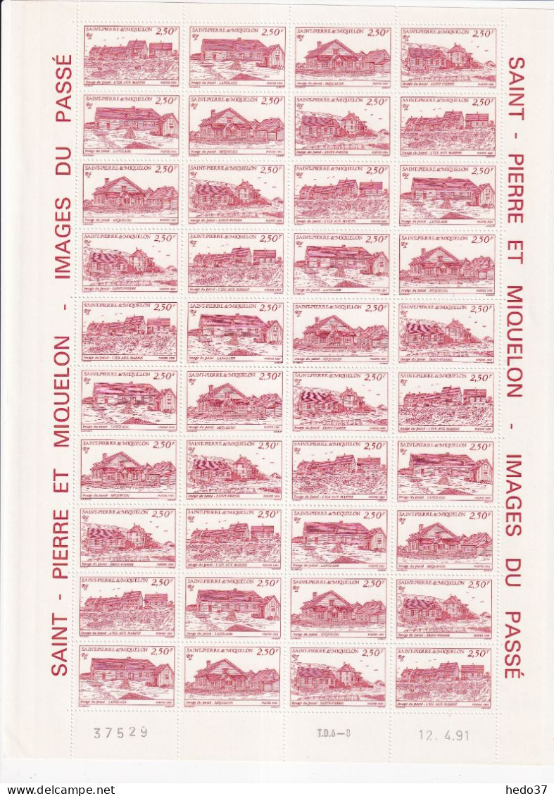 St Pierre Et Miquelon - Ensemble De Timbres En Feuilles à - 50% Sous Faciale - Neufs ** Sans Charnière - TB - Collections, Lots & Series