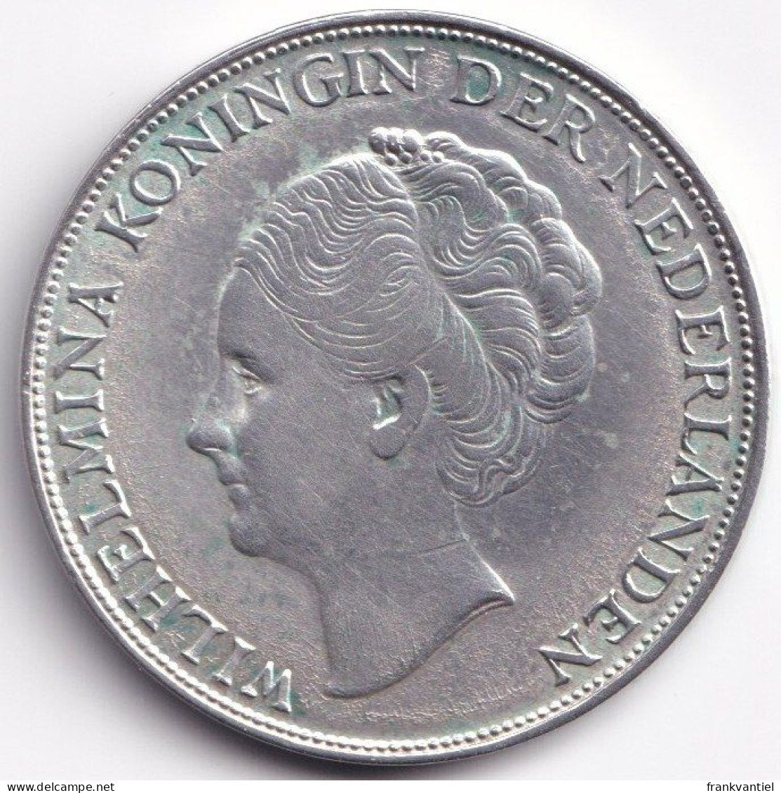 Nederland / Netherlands (for Suriname And Curaçao) KM-161 1 Gulden 1943 D - 1 Gulden