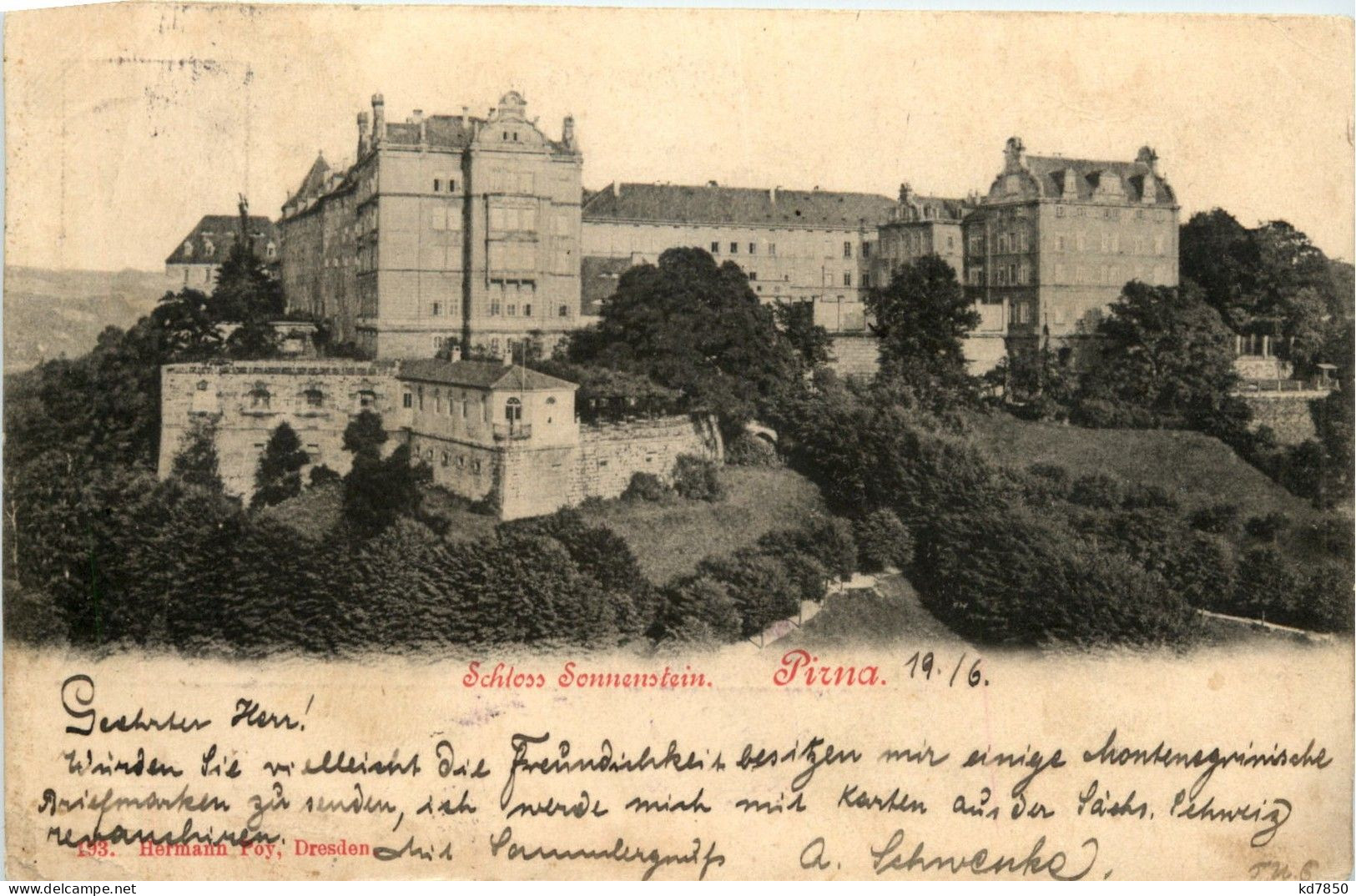 Pirna - Schloss Sonnenstein - Pirna