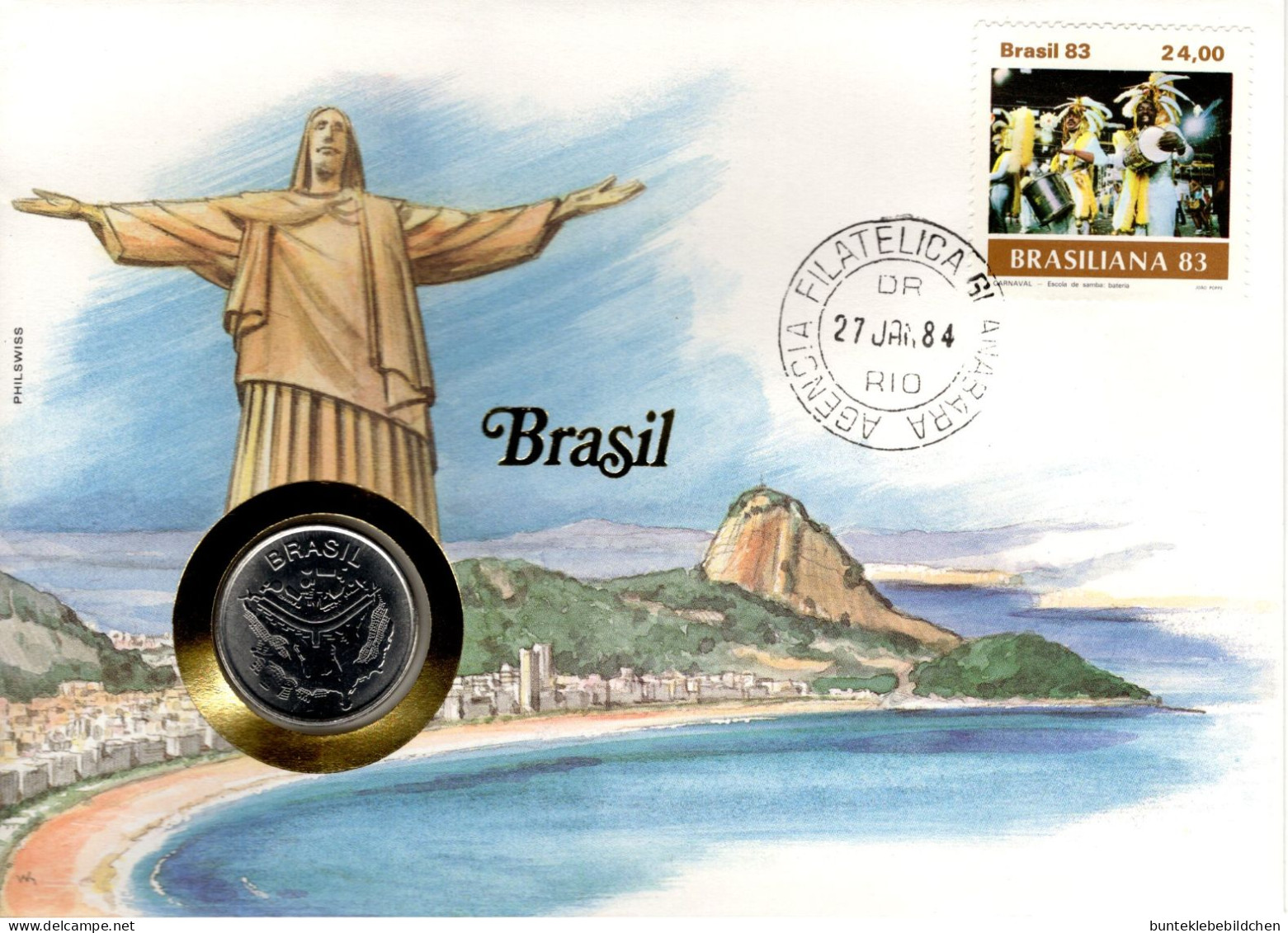 Numisbrief - Brasilien - Brasile