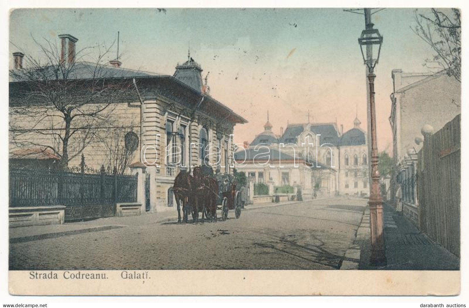 T2/T3 1908 Galati, Galatz; Strada Codreanu / Street (EK) - Non Classés