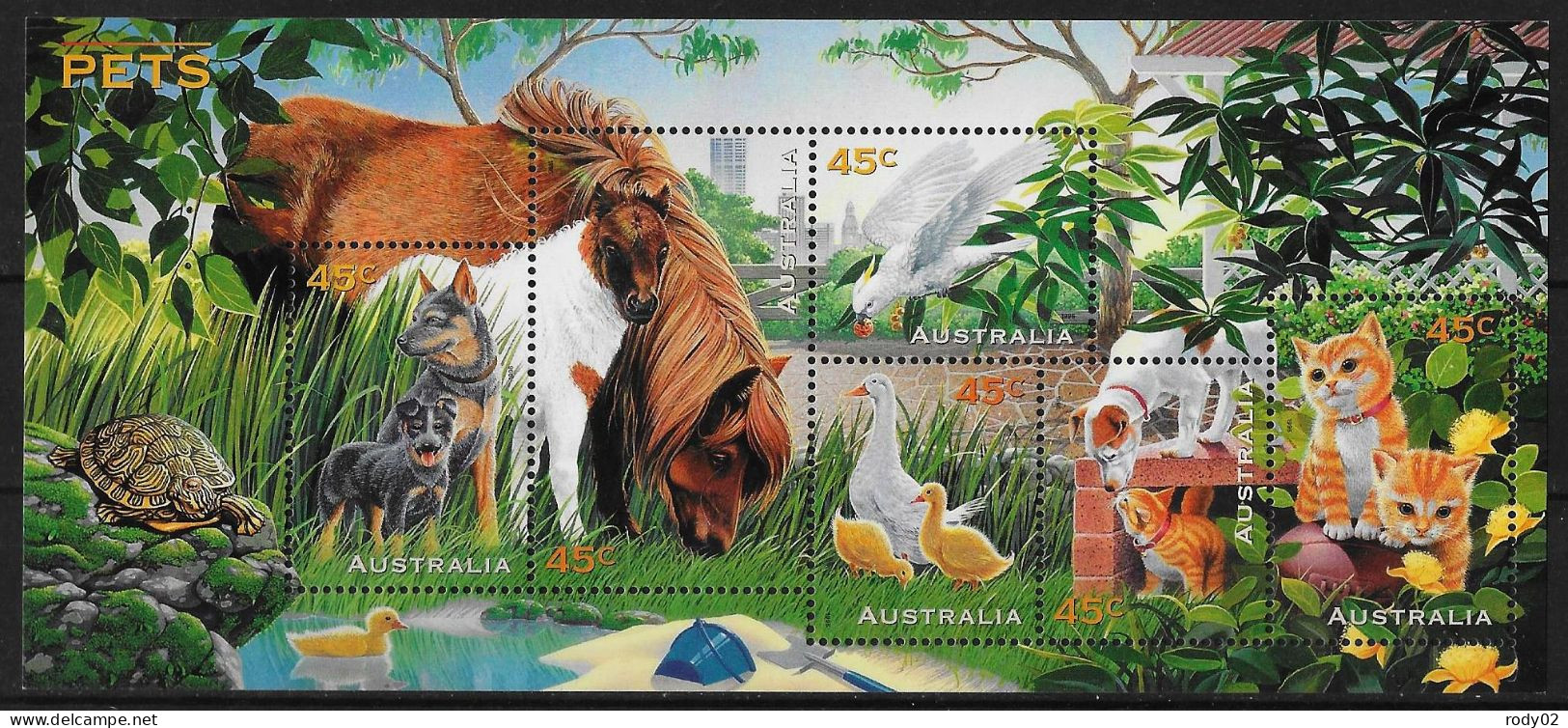 AUSTRALIE - ANIMAUX DE LA FERME - BF 40 - NEUF** MNH - Boerderij