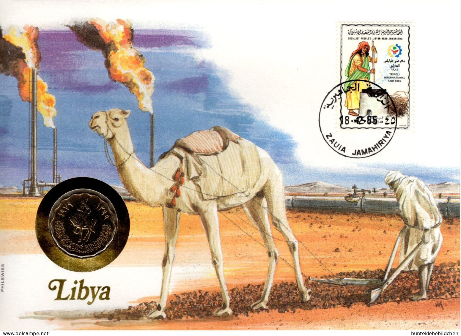 Numisbrief - Libyen - Libya