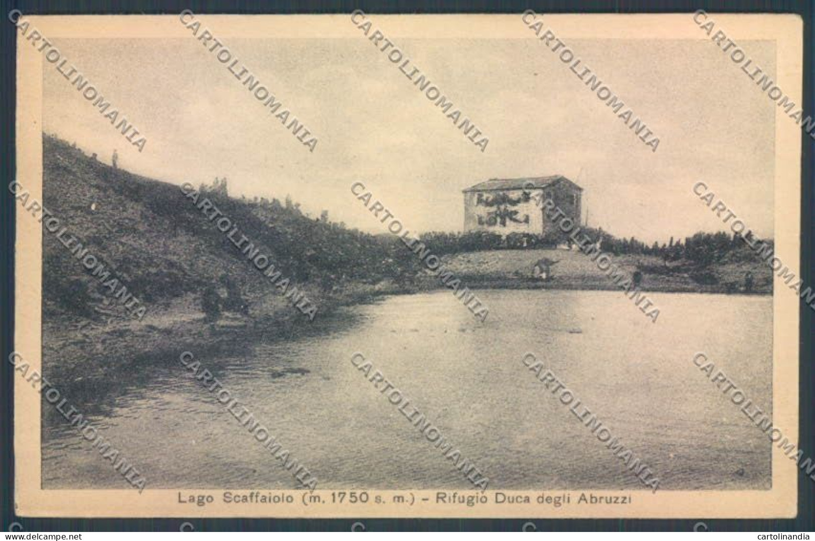 Pistoia Scaffaiolo Lago San Marcello Rifugio Cartolina ZB4609 - Pistoia