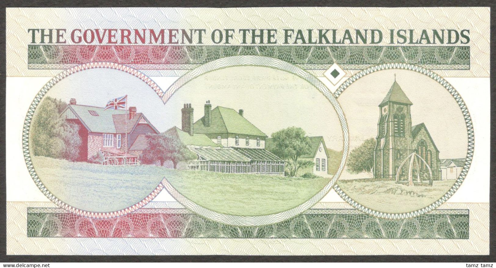 Falkland Islands 10 Dollar Queen Elizabeth II P-18 2011 UNC