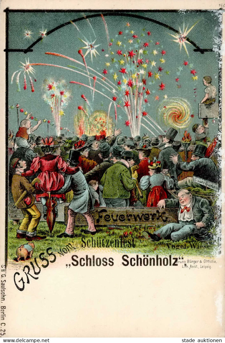 Berlin Schönholz (1000) Schützenfest Schloss Schönholz I- - Ploetzensee