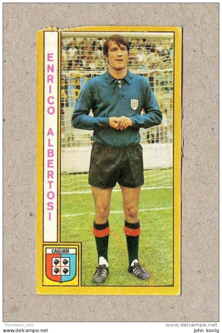 CALCIATORI - CALCIO - Figurine Panini 1969-1970 # CAGLIARI (ENRICO ALBERTOSI) - Italian Edition