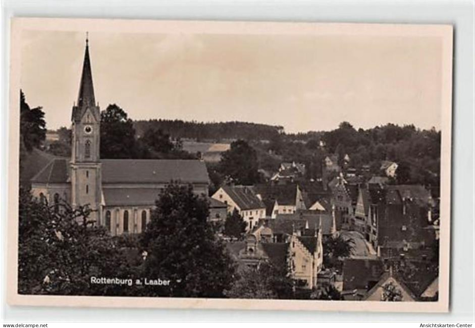 39111805 - Rottenburg. Kirche. Karte Beschrieben Leicht Buegig, Sonst Gut Erhalten - Landshut