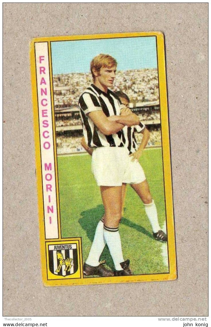 CALCIATORI - CALCIO - Figurine Panini 1969-1970 # Juventus (Francesco Morini) - Italian Edition