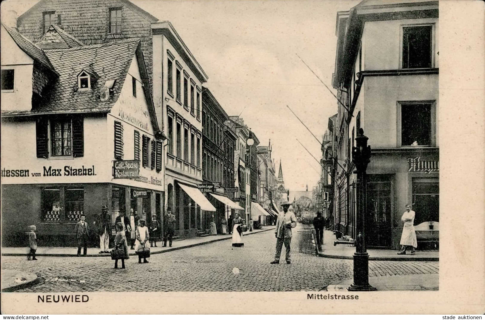 NEUWIED (5450) - Mittelstrasse Mit Delikatessen Max Staebel I - Neuwied