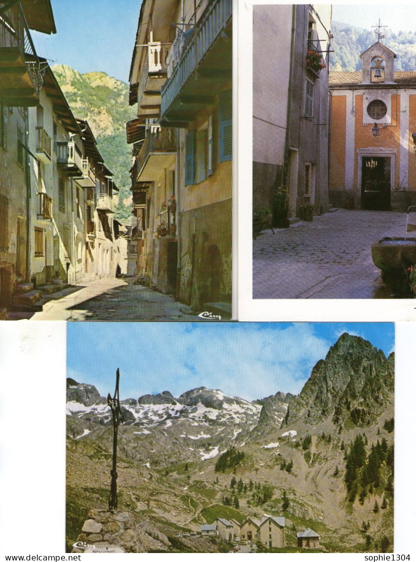 3  CARTES - SAINT MARTIN VESUBIE  - - Saint-Martin-Vésubie