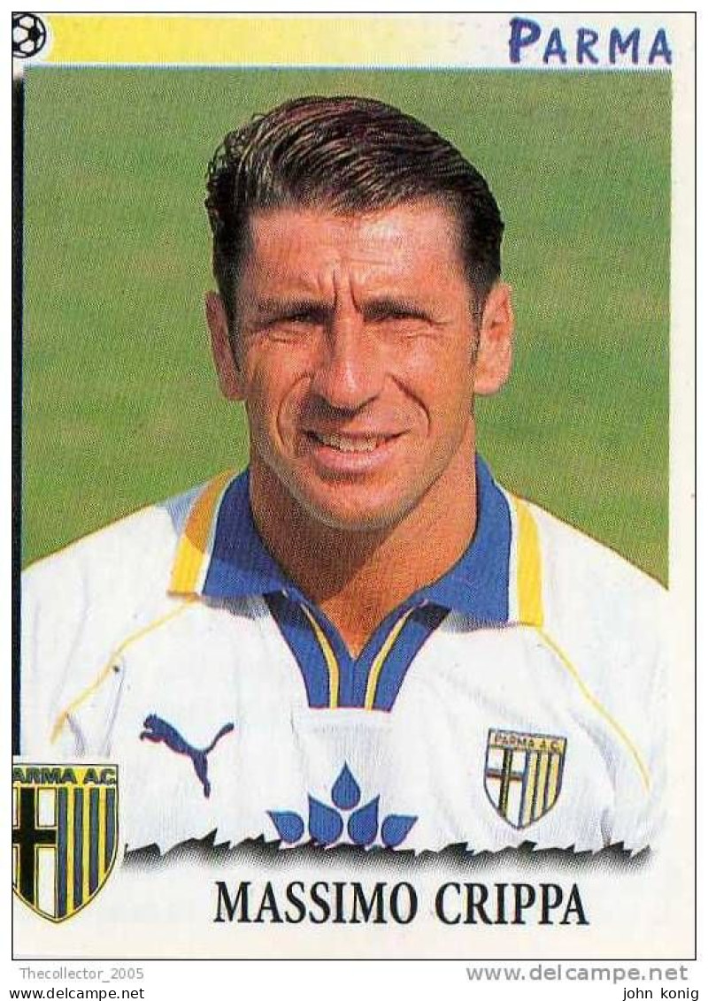 CALCIATORI - Calcio - Figurine Panini-calciatori 1997-98- #263 PARMA (MASSIMO CRIPPA) - Italian Edition