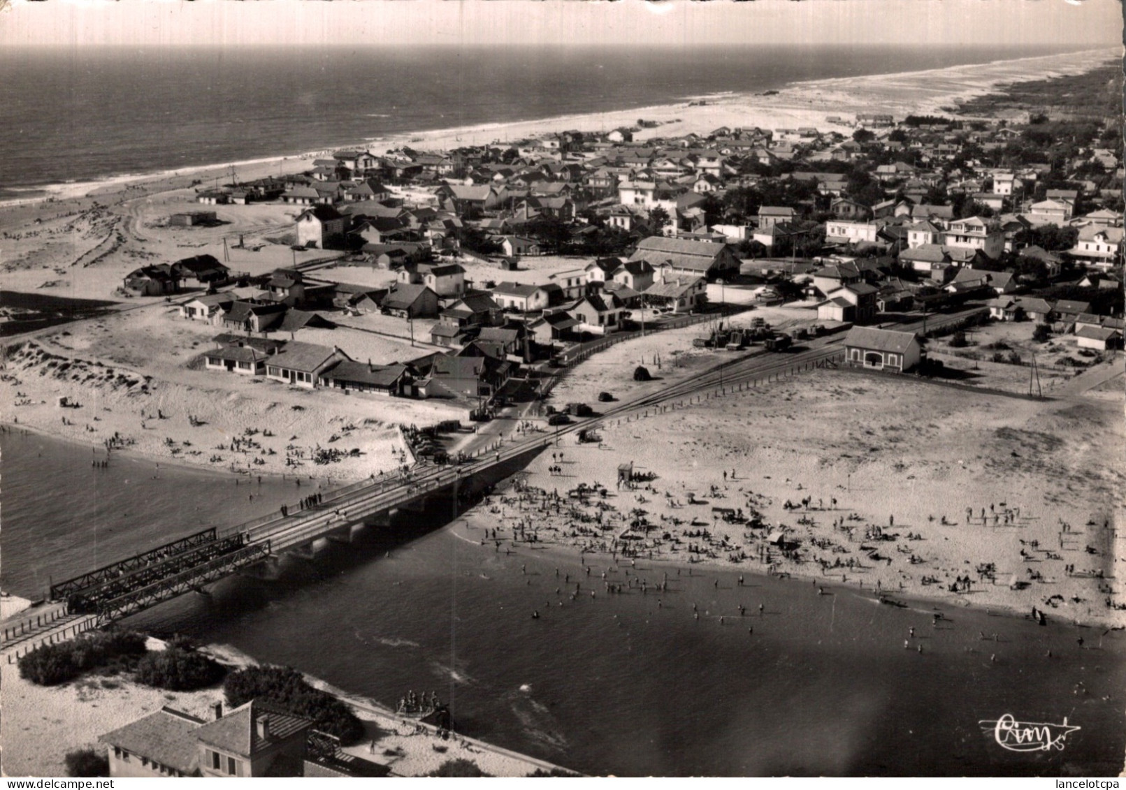 40 - MIMIZAN PLAGE / VUE AERIENNE Côté NORD - Mimizan Plage