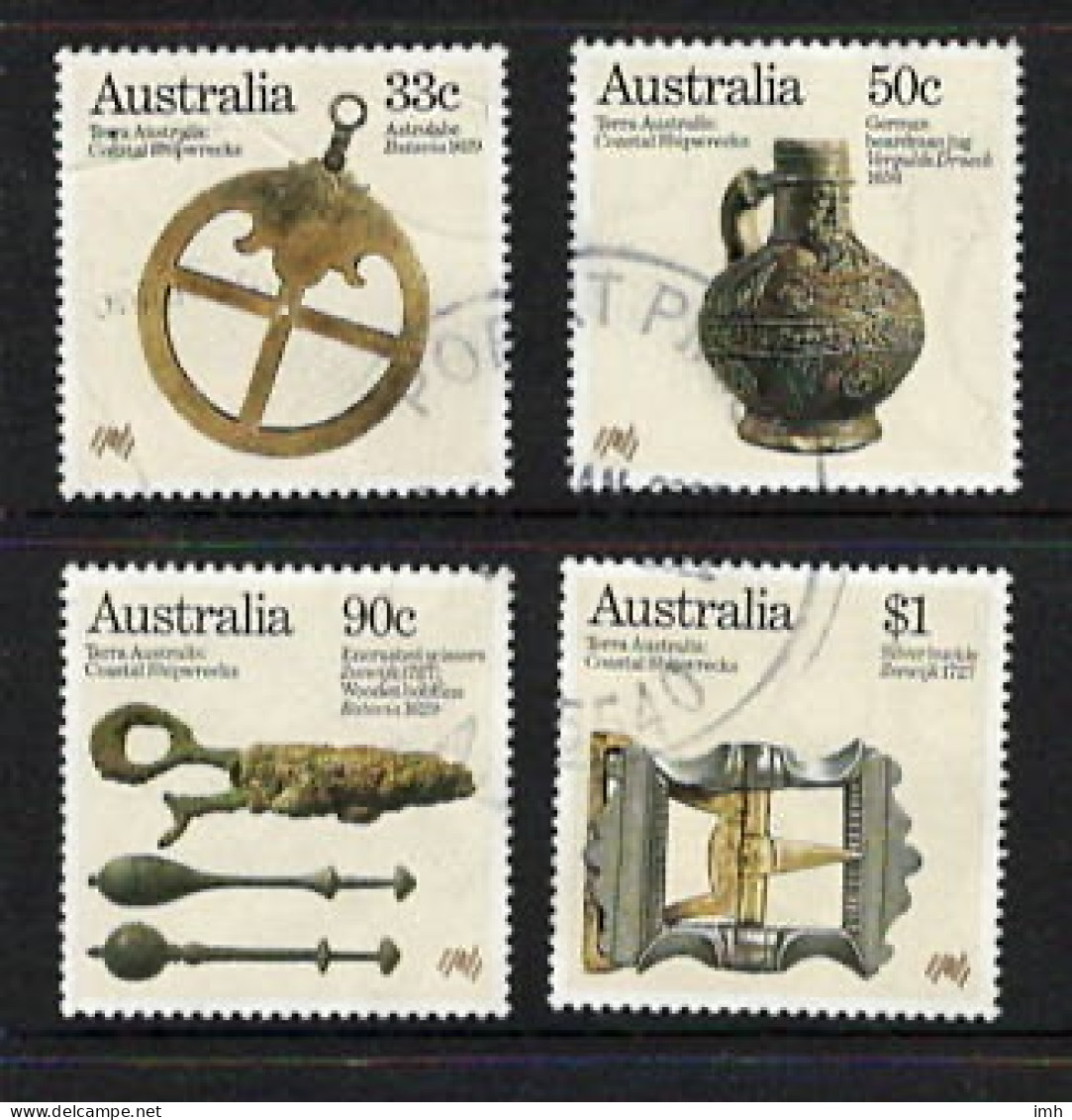 1985 Australia Shipwrecks. Complete Set Of Four.    Fine Used. - Usados