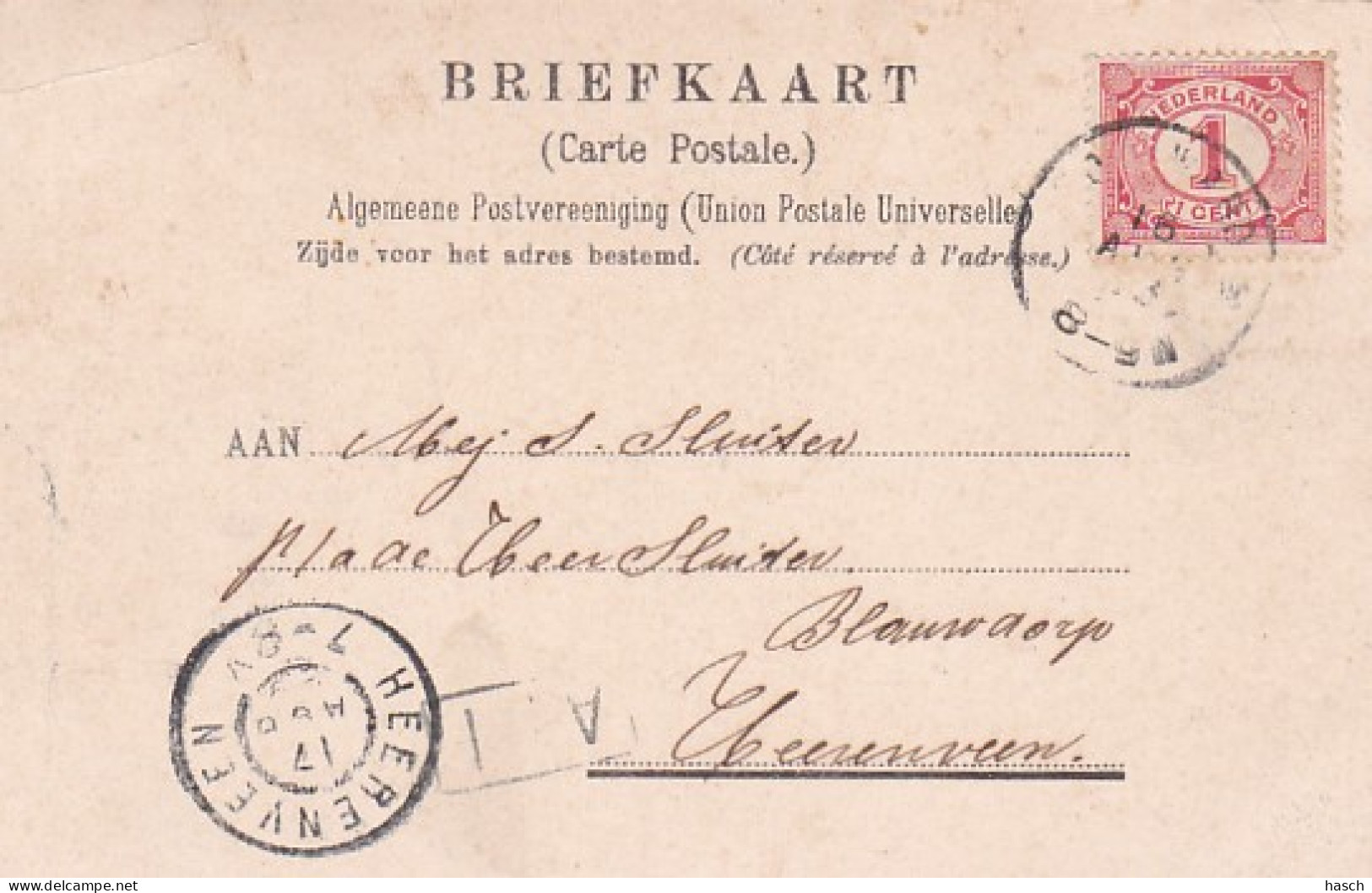 481536Bolsward, Turfkade. (poststempel 1903)(hoeken Boven Kleine Vouwen Zie Achterkant) - Bolsward