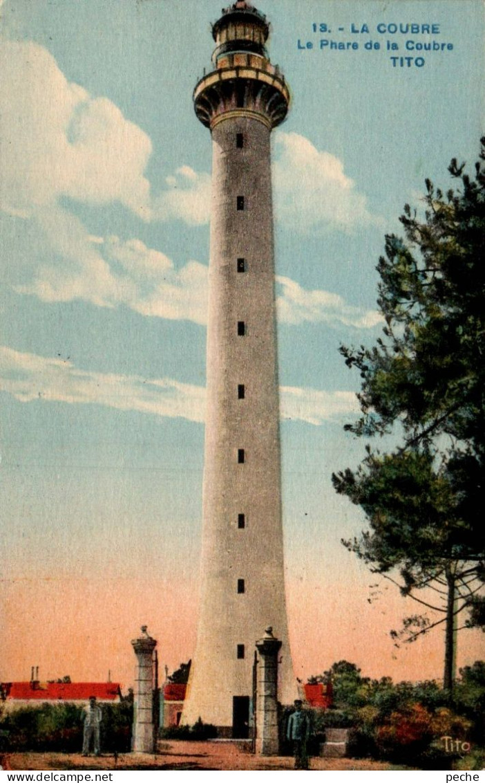 N°943 W -cpa Le Phare De La Coubre - Lighthouses