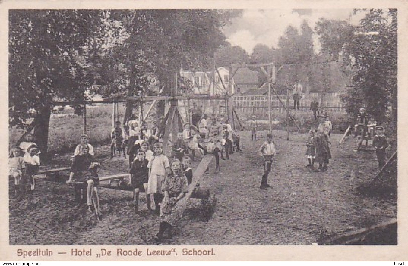 4822160Schoorl, Speeltuin Hotel ,,De Roode Leeuw’’ (kleine Vouwen In De Hoeken) - Schoorl